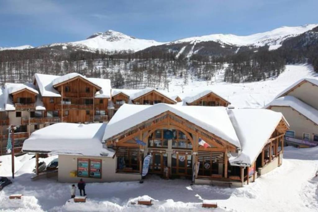 Appartement Duplex T3 6 Personnes Les Orres 1800 Tout Confort Pied Des Pistes Esterno foto